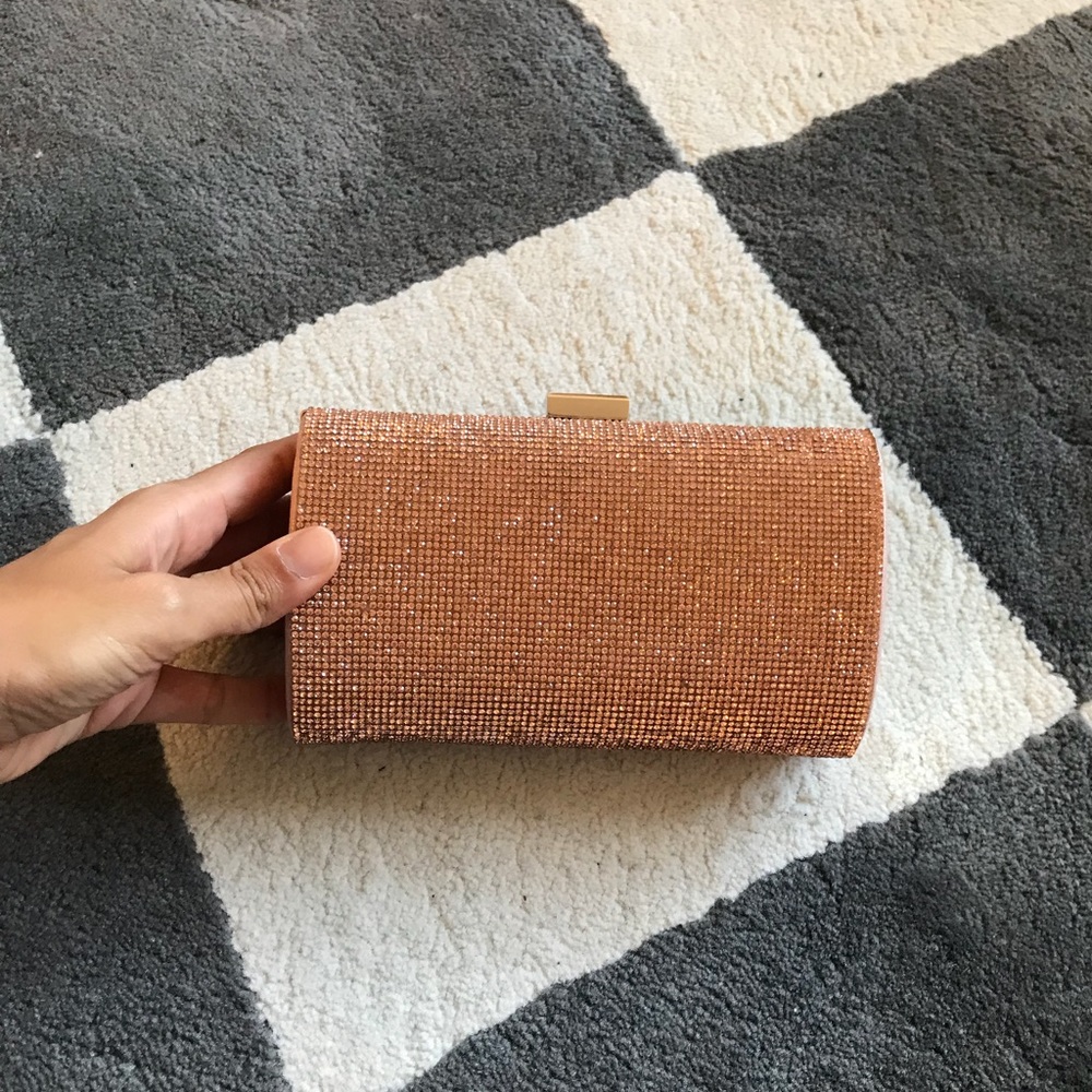 Pink clutch